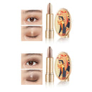 💕 อายแชโดว์แบบแท่งมุกหรูหราสองสี 💕 | Dual-Tone Luxury Lazy Eyeshadow Stick