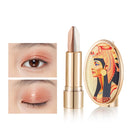 💕 อายแชโดว์แบบแท่งมุกหรูหราสองสี 💕 | Dual-Tone Luxury Lazy Eyeshadow Stick