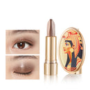 💕 อายแชโดว์แบบแท่งมุกหรูหราสองสี 💕 | Dual-Tone Luxury Lazy Eyeshadow Stick